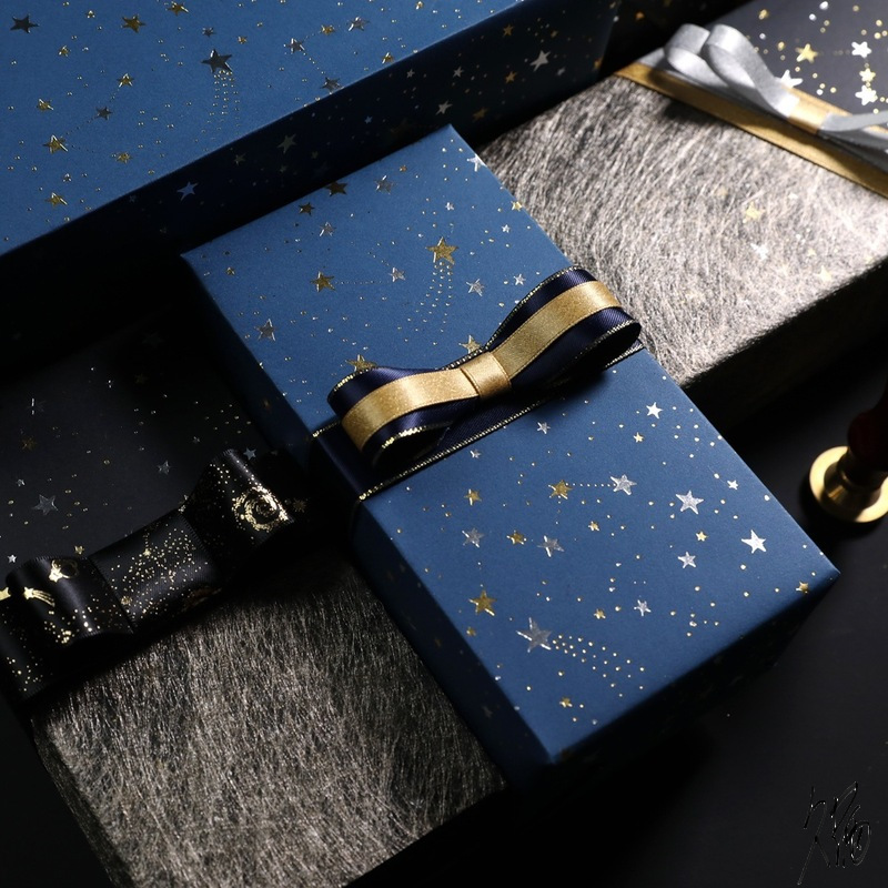 雾面纸鲜花包装纸艺术纸素色包装纸蓝人节雪梨纸流星