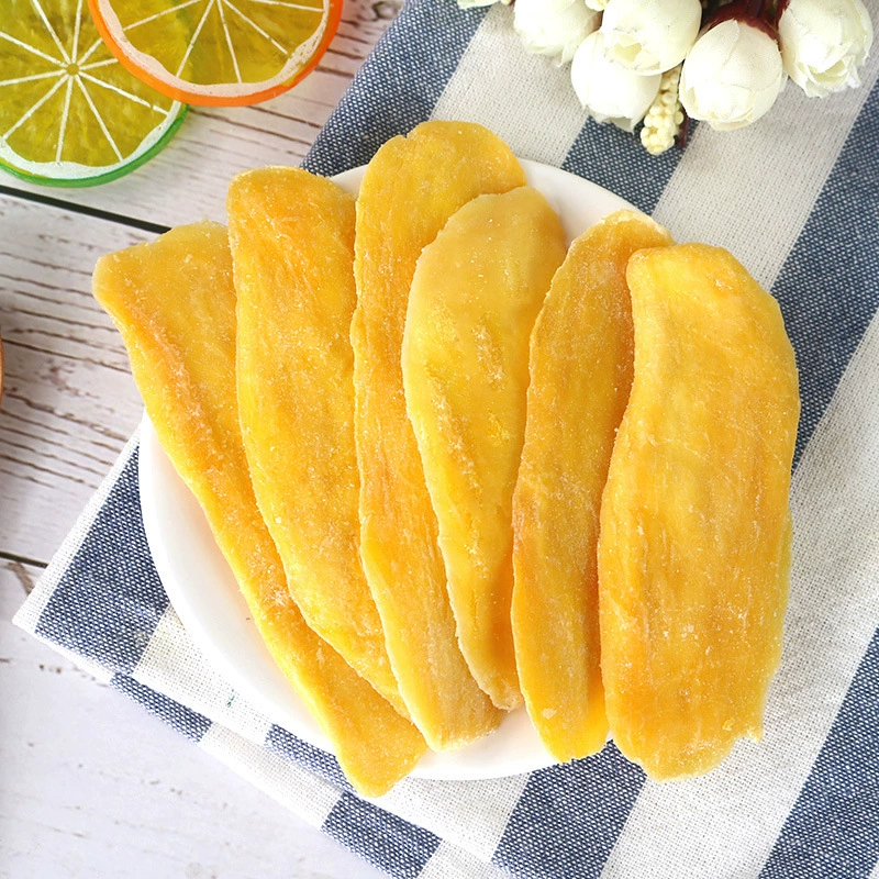 [源头工厂 散装批发5A大片芒果干 果脯微商零食 食品水果干蜜饯]