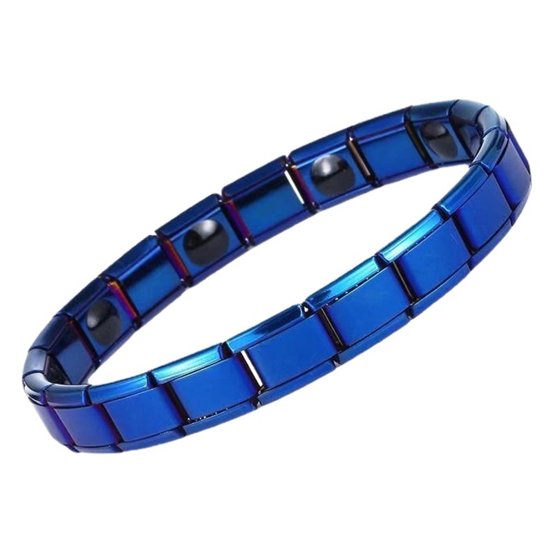 Pulseras de acero inoxidable y titanio para hombre y mujer, populares en el mercado internacional de Longhe, modernas, sencillas y exquisitas, al por mayor.