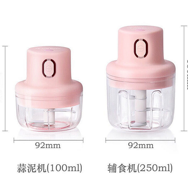 電気のニンニクをつぶします。|undefined