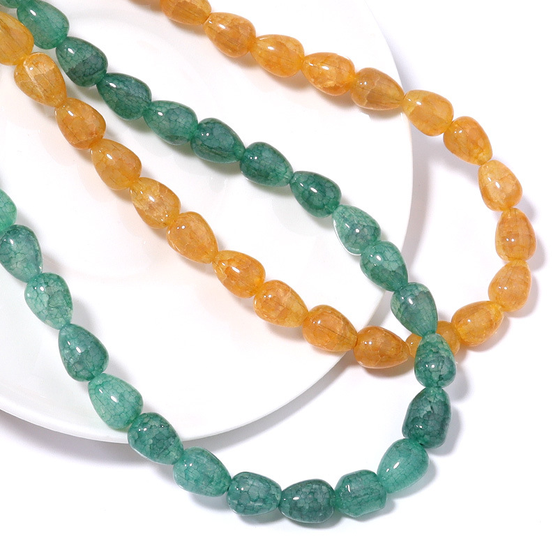 Cartoon Style Colorful Glass Polishing Jewelry Accessories 1 Piece