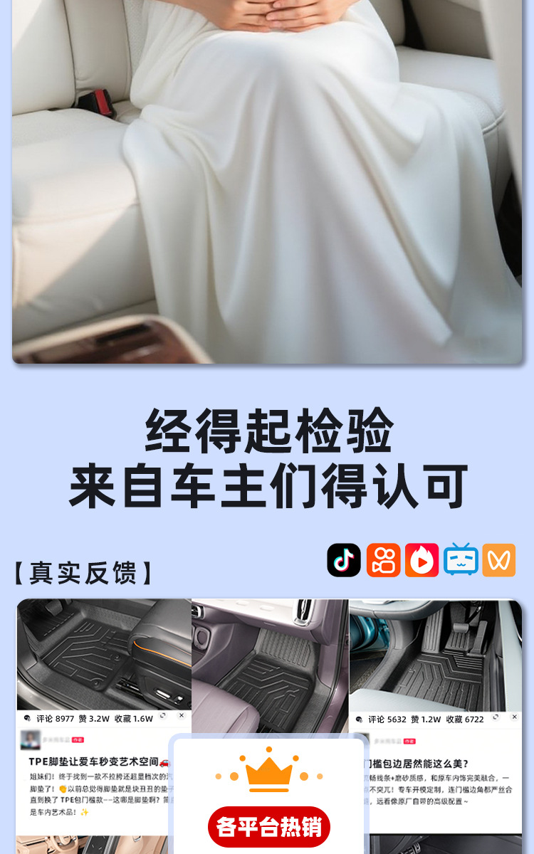 Suitable for Jietu Zongheng G700 Floor Mats Tpe2025 New Six-Seater Car Accessories Tpe Car Floor Mats