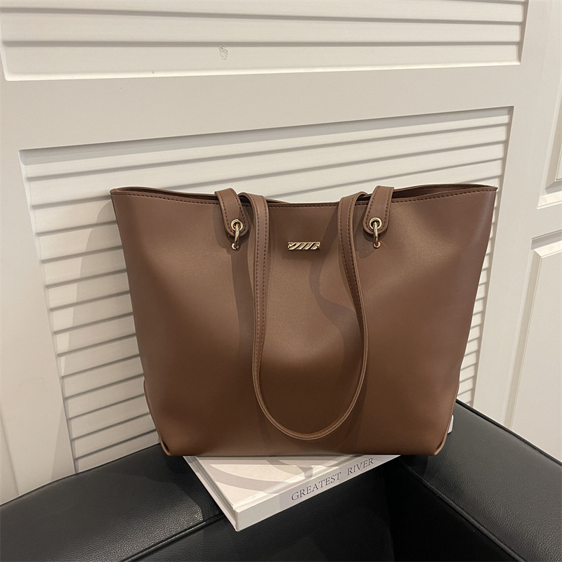 2026 primavera y verano nuevo estilo coreano bolso simple bolso de mujer bolso de hombro casual de gran capacidad bolso de mujer bolso de mujer