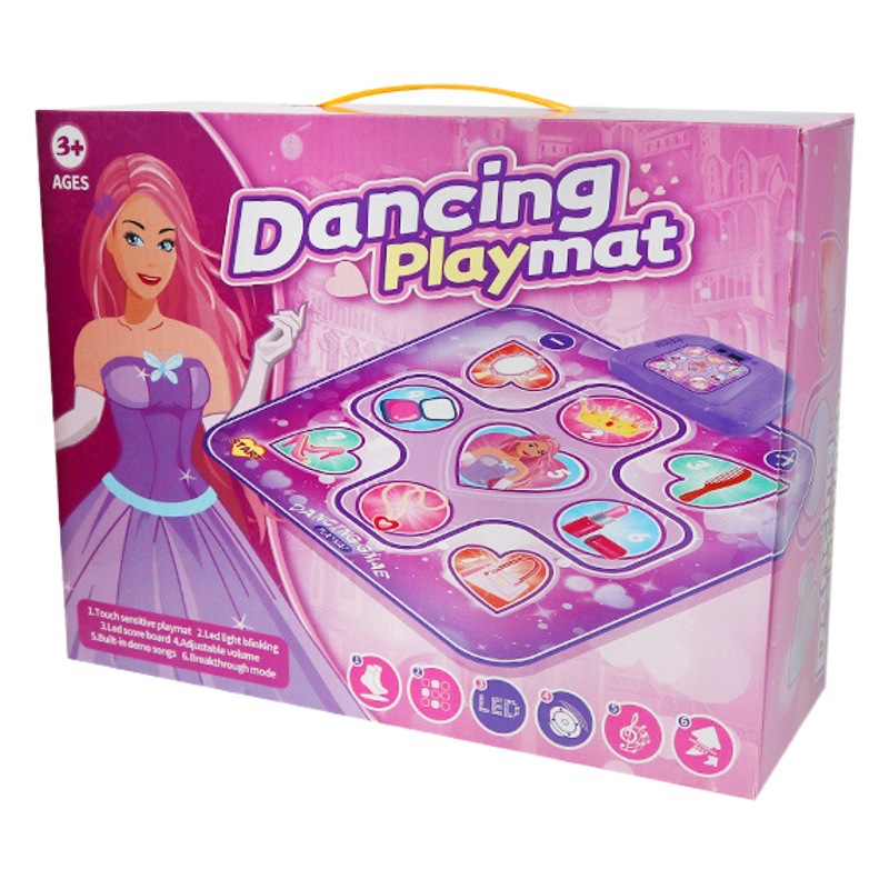 Children's electric dancing blanket educational induction dancing game machine boys and girls pedal mat Music Toys wholesale