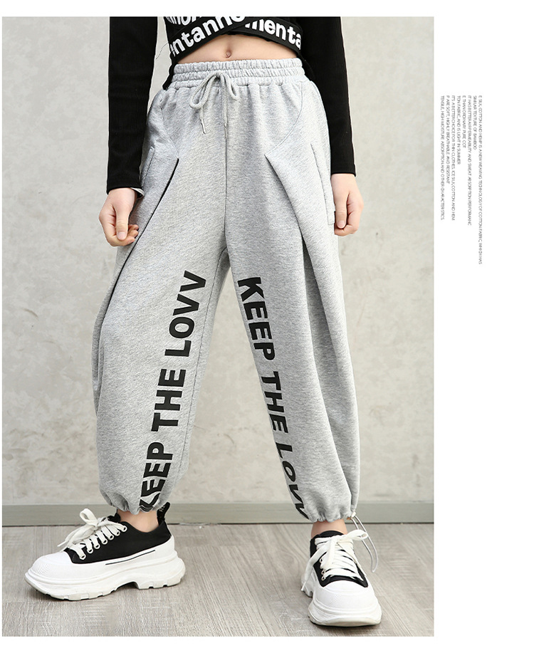 Girls jazz children's hip-hop dance practice set, girls street dance, navel exposed walking show, performing in_voghion.com