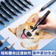 Marker Pen Children Watercolor Pen Marker Pen suit Student Cartoon Brush Color Marker Pen Model Graffiti Pen