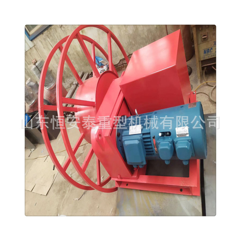 弹簧式电缆卷筒吸盘电动平车抓斗卷筒支持制作
