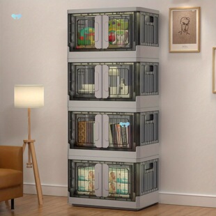 Stackable Storage Bins With Lids 8.3 Gal Collapsible������