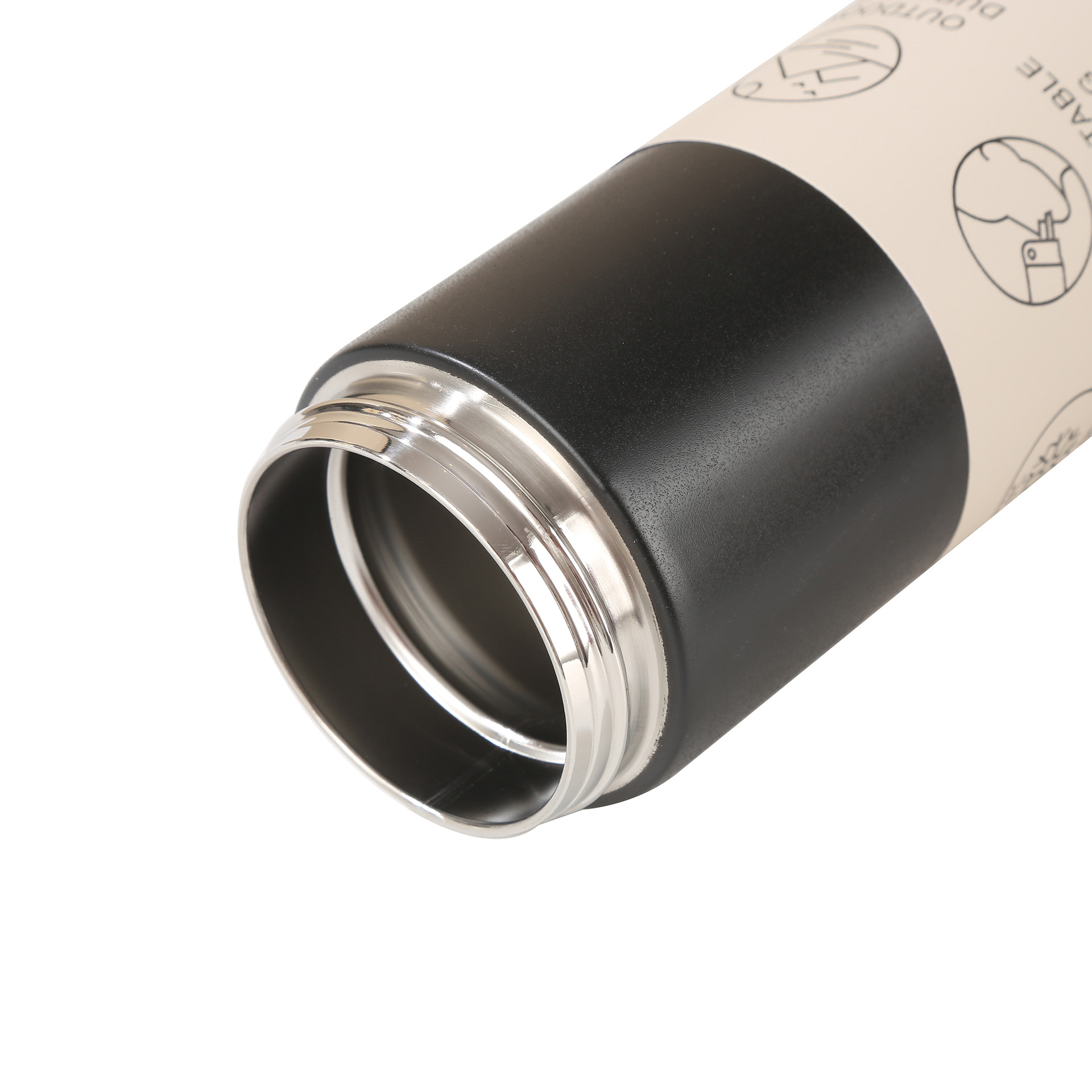 Taza termo de acero inoxidable 304 transfronteriza taza de agua deportiva de gran capacidad botella de agua deportiva japonesa taza de agua tipo boquilla al por mayor