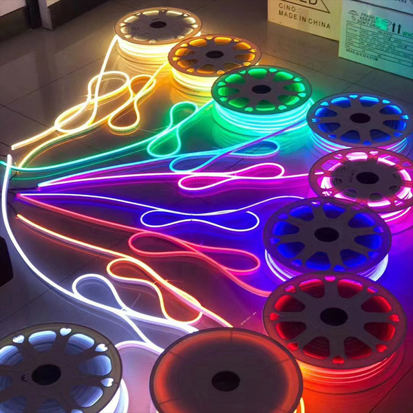 LED2835 light strip flexible neon color marquee outdoor low pressure…