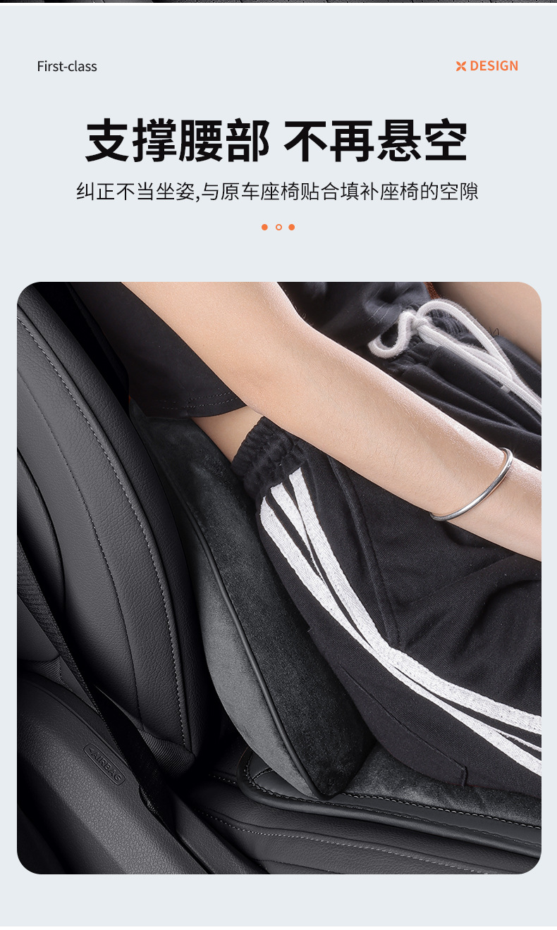 Suitable for Bmw Car Headrest and Lumbar Support, New 3 Series, 5 Series, 7 Series, 1 Series, X1, X2, X3, X4, X5, X7 Car Neck Pillow Cushion