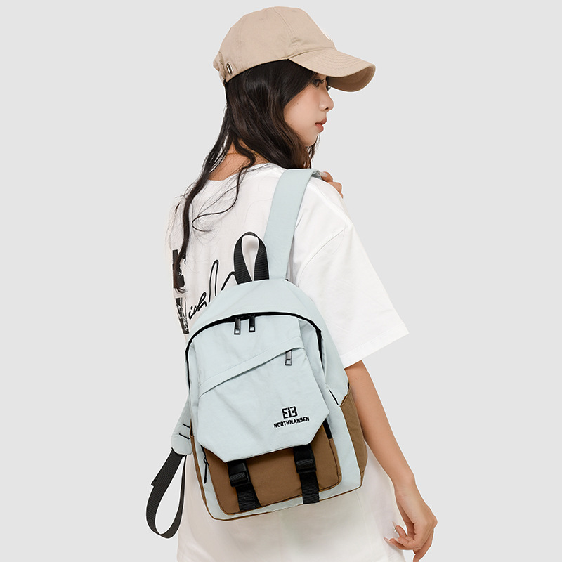 Mochila de viaje de ocio transfronteriza, bolsa de computadora de gran capacidad, mochila escolar para estudiantes de secundaria, mochila impermeable para estudiantes universitarios