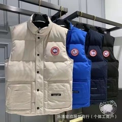 现货外贸冬季大我鸟休闲百搭马甲男女同款无袖背心经典坎肩保暖