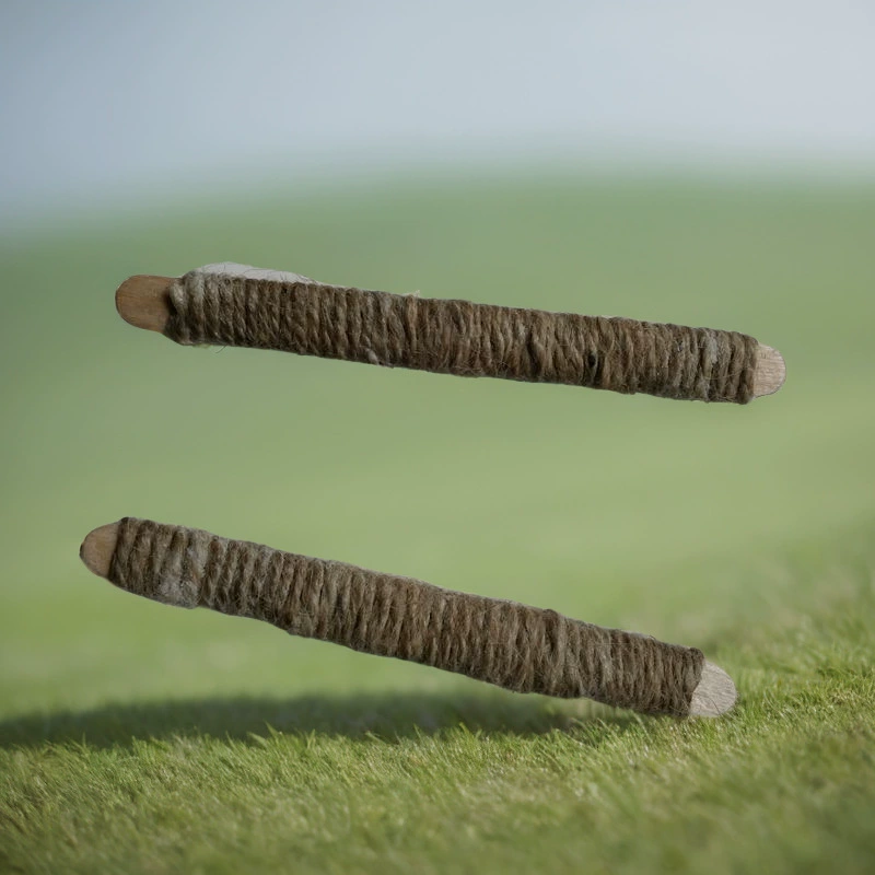 Прямые поставки с фабрики на открытом воздухе барбекю зажигание угольной точки древесный воск изделия пеньковая веревка