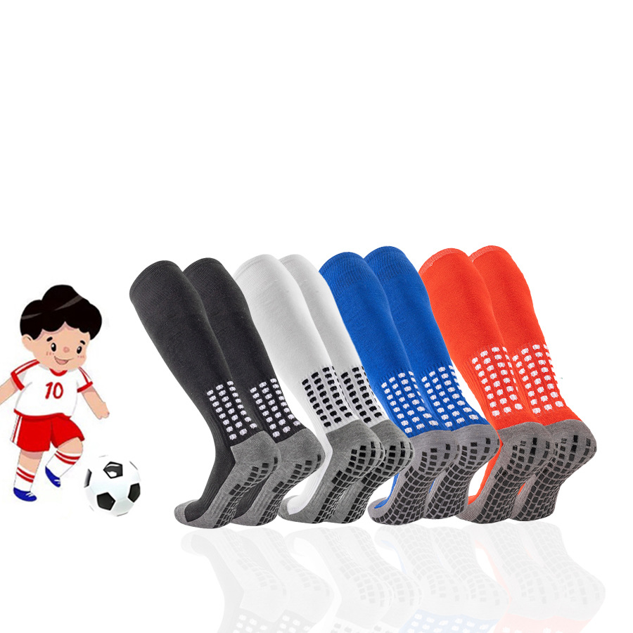 Cross-Border Hot-Selling Long Football Socks, Children's Calf Socks, Anti-Slip Basketball Socks, Youth Sports Socks, High-Tube Socks