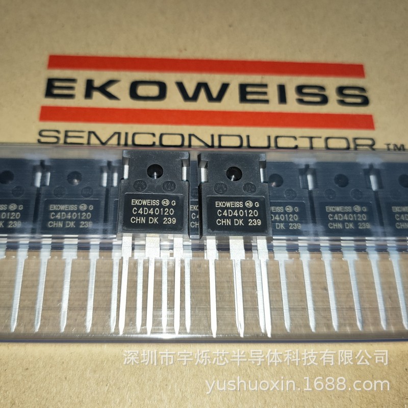 C4D40120D 新能源汽车碳化硅肖特基二极管 40A1200V TO-247-3封装