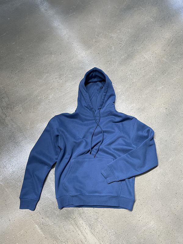 Men's Hooded Sweatshirt Heavyweight Solid Colour Urban Style_voghion.com