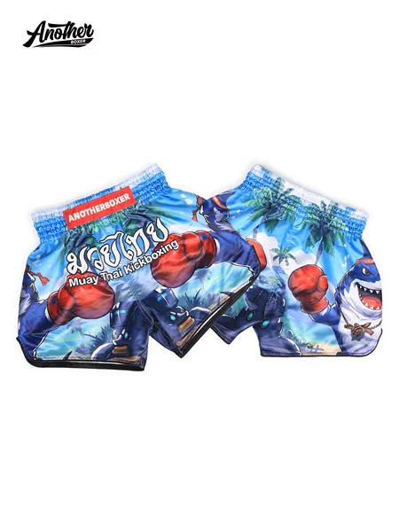 ANOTHERBOXER children's boxing set, professional competition gear, kids' training shorts, Muay Thai shorts, MMA shorts