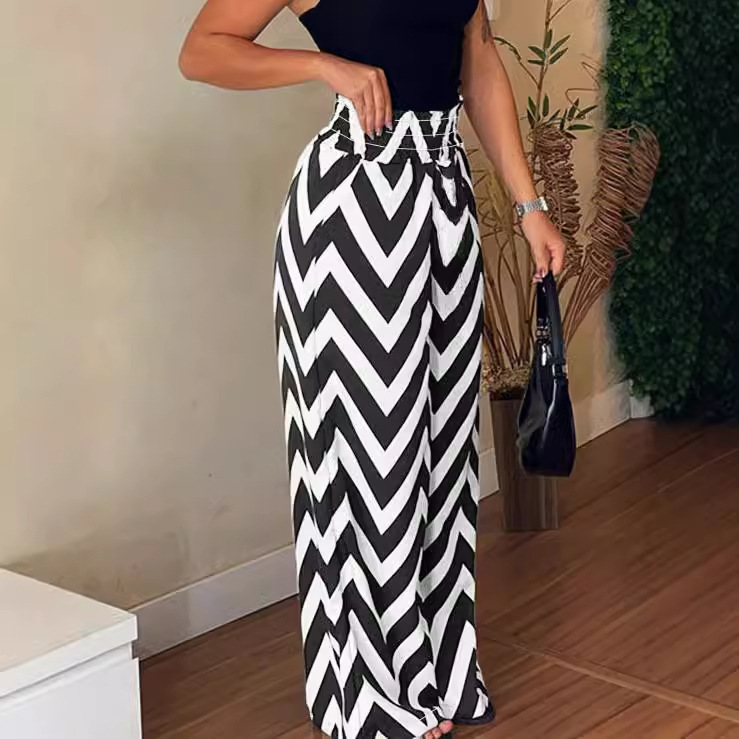 Fashion Casual Printed Trousers 3