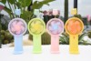 Baby rocker, rabbit, lightweight summer children's handheld air fan with light, 2023 collection, Birthday gift