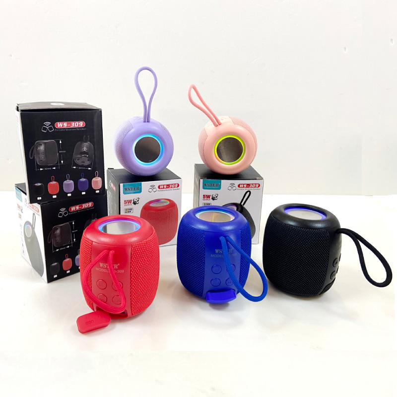 Cross-border new Bluetooth speaker outdoor portable mini Bluetooth speaker promotional gift small speaker in stock WS309