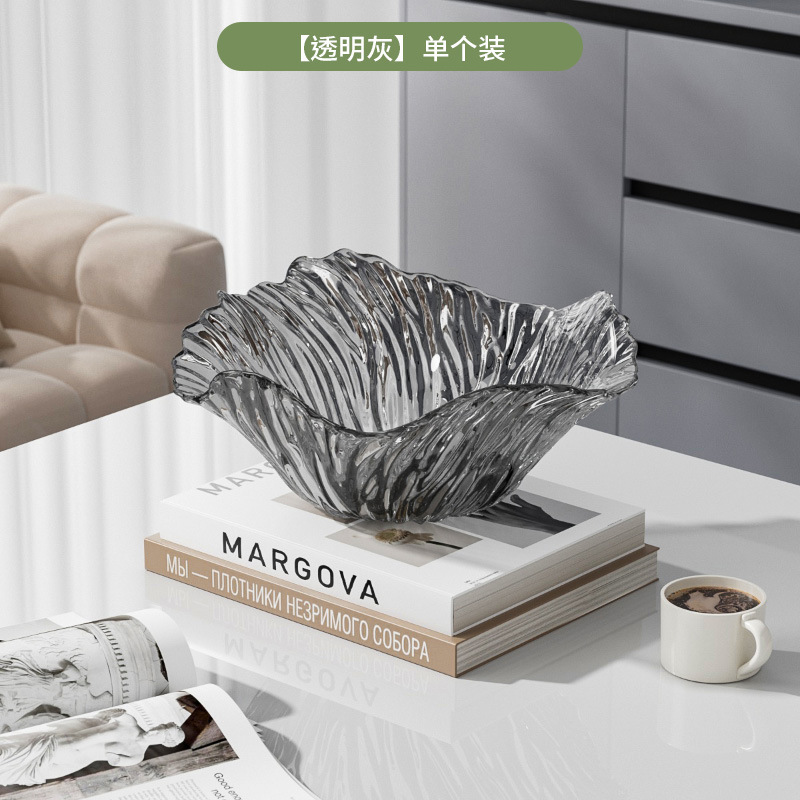 新しいクリームの花びらの果物の皿の家庭用のお茶のいくつかの軽い贅沢な果物の皿の食品級の高い顔の値の果物の鉢の間食の乾燥した果物の皿|undefined