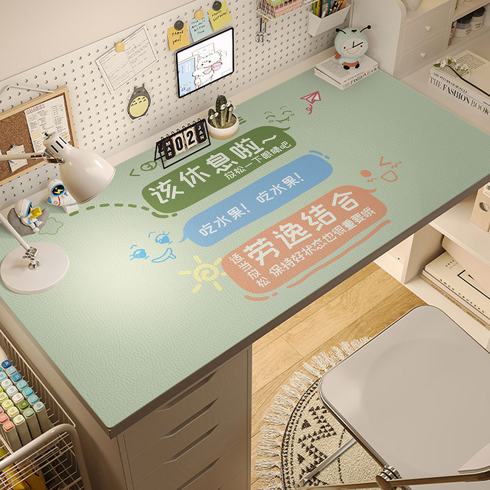almohadilla de escritorio para proteger los ojos para estudiantes de primaria mesa de estudio infantil almohadilla de protección de escritorio especial friable tela de escritorio de computadora