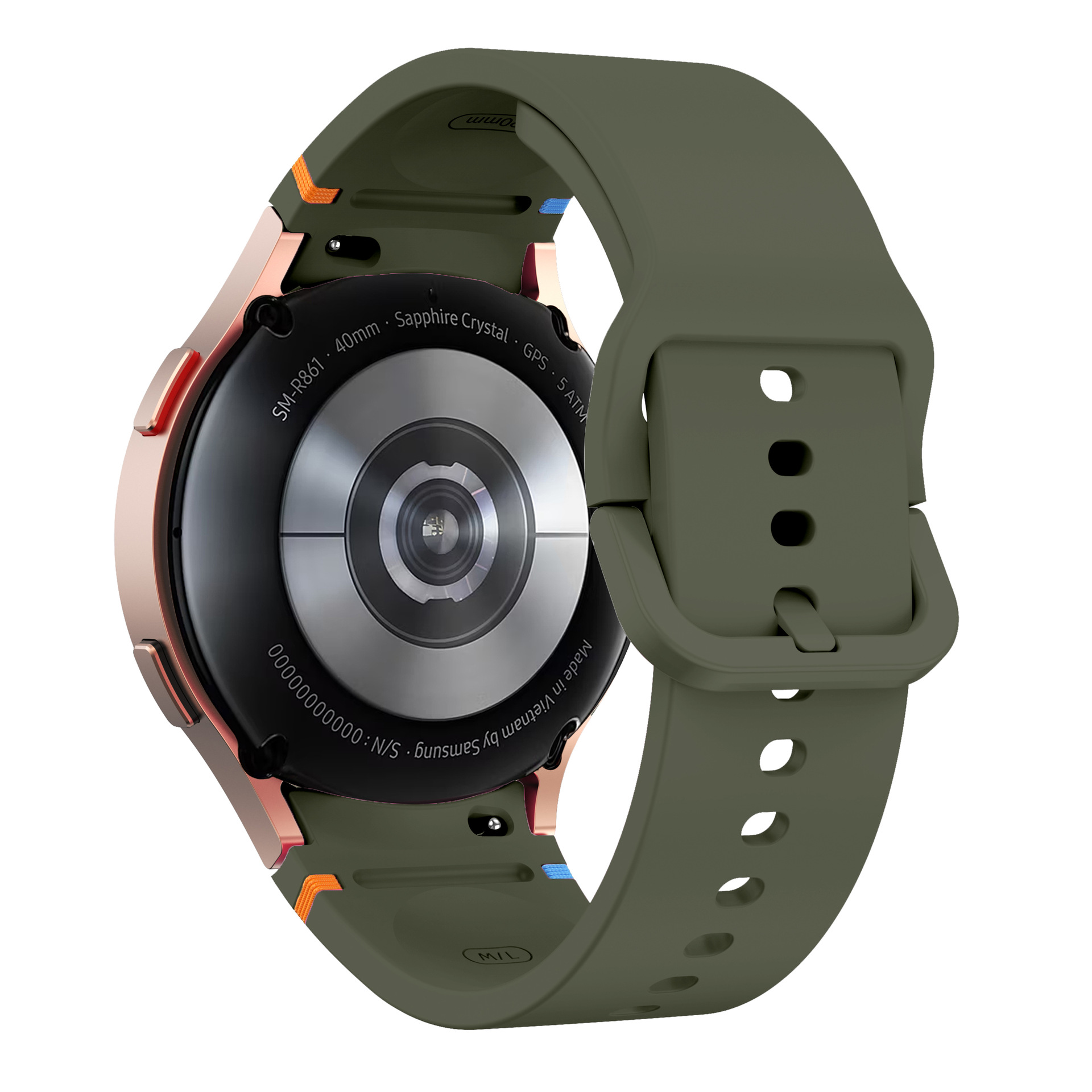 This is suitable for replacing the curved seam plain texture of the watch strap on Samsung watch7, watchFE, watch6 and watch5 undefined