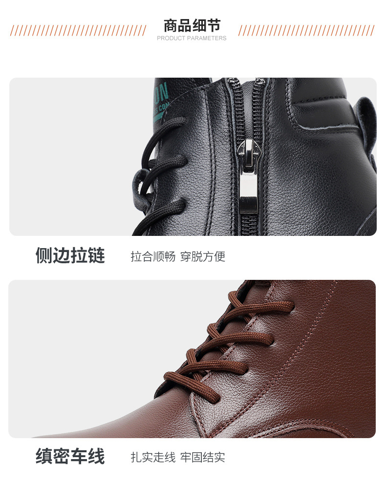 D2370 1460K BOOT CỔ THẤP NỮ JINRYUA MŨI TRÒN MÙA XUÂN THU ĐÔNG PHỤC CỔ CỔ ĐIỂN ĐẾ XUỒNG ĐẾ CAO GIÀY DÉP NỮ DA BÒ G04 SẢN PHẨM MỚI