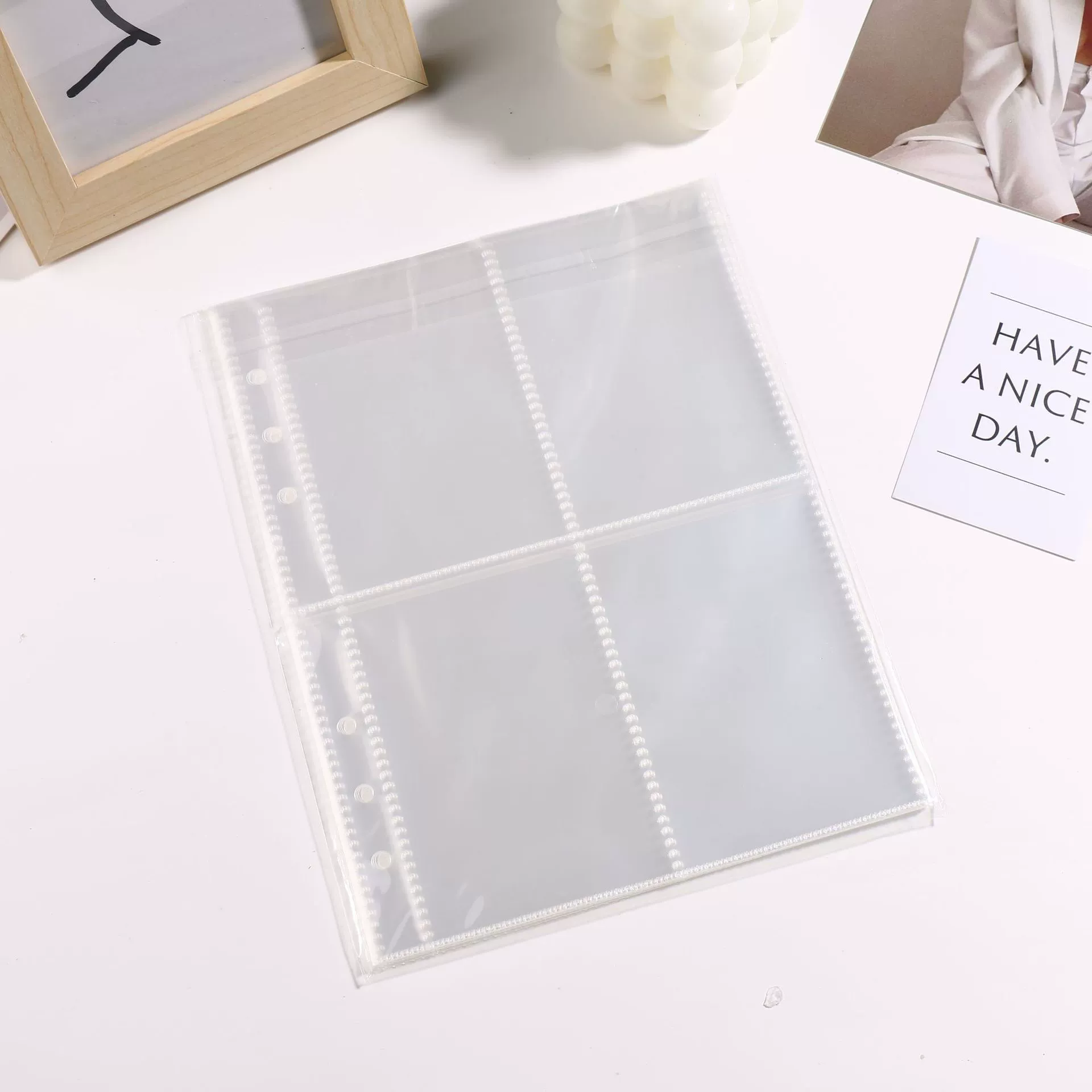 Polaroid, карточная книга, фото, система хранения, 2 элемента, лист вырывания