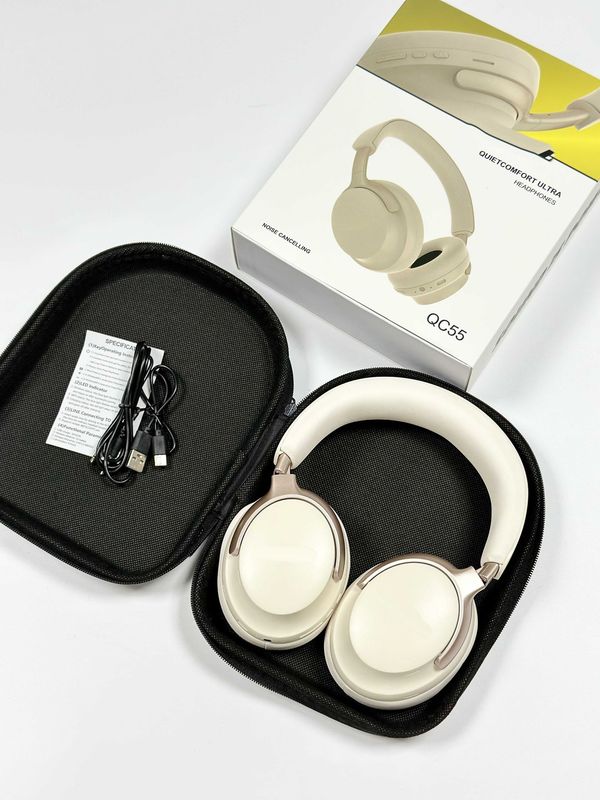 国境を越えた新型QC55ANCヘッドセットbluetoothノイズリダクションヘッドホンQC65はBose QC無線ヘッドセットに適している|undefined