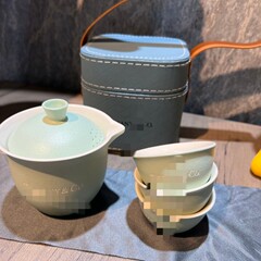 家会員礼旅行茶器セットパーマ防止一壺二杯携帯式快客杯屋外シンプル