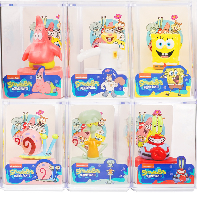 Pokémon caja ciega sello adornos hechos a mano juguetes Pikachu Jeni tortuga mano mágica compañero colección de regalos al por mayor