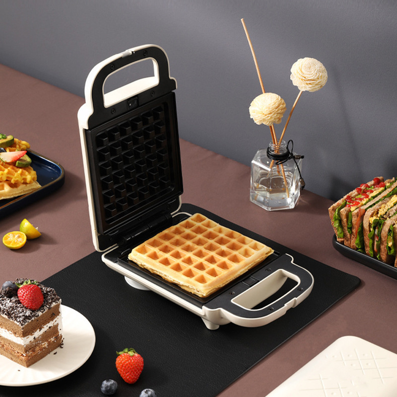 Cross-Border Amazon 110V Waffle Maker Sandwich Maker Breakfast Maker Toaster Small Appliance Steak Frying Machine