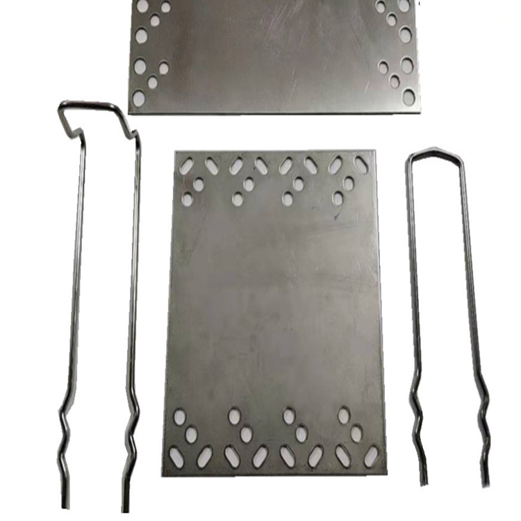 Fabricated Architecture parts Plate Stainless steel heat preservation Connector laser cutting machining shim