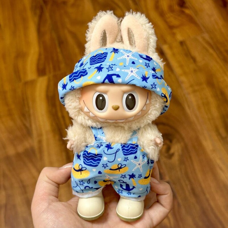 仅衣服适用于17cmlabubu玩具娃娃毛绒公仔等可穿衣服换装着替服装|undefined
