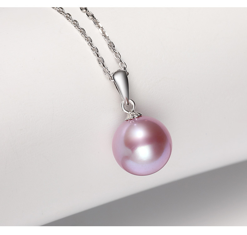 Collier de perles avec fermoir magnétique pour femme_voghion.com