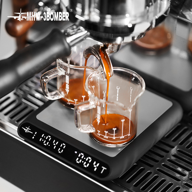 Bomber Formula Smart Coffee Scale Professional Hand Brewing Scale Italian Hand Brewing Weighing Timer Digital Weighing