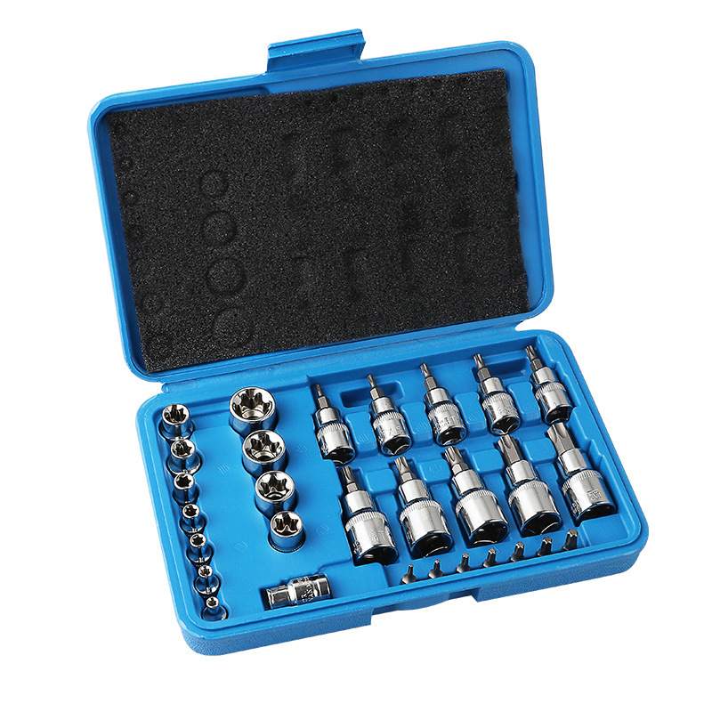 厂家直销/30件套压批套筒/英制/络钒钢/机修汽修组套工具