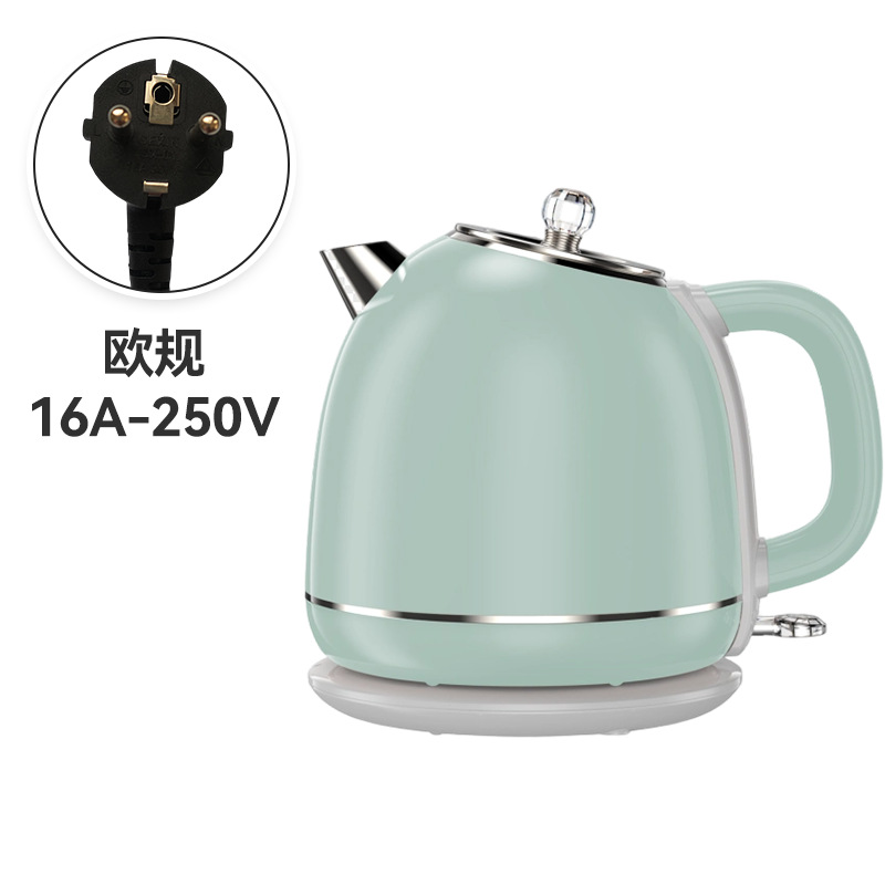 [유럽형 플러그 2개] 연두색