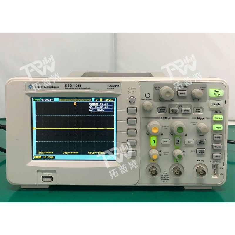 Agilent 安捷伦 100 MHz 2 个模拟通道 DSO1102B 数字示波器