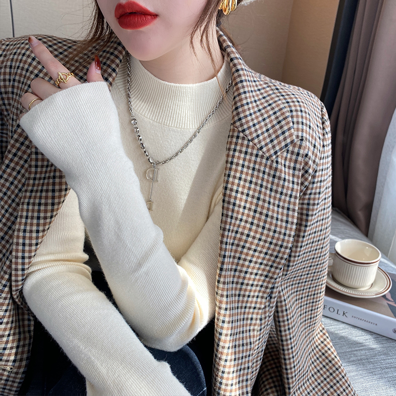 살구[하프 터틀넥]