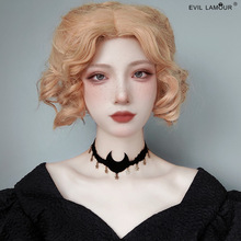 月亮项链万圣节鬼节狂欢节日化妆舞会颈链漫展景区配饰女JL-147-1