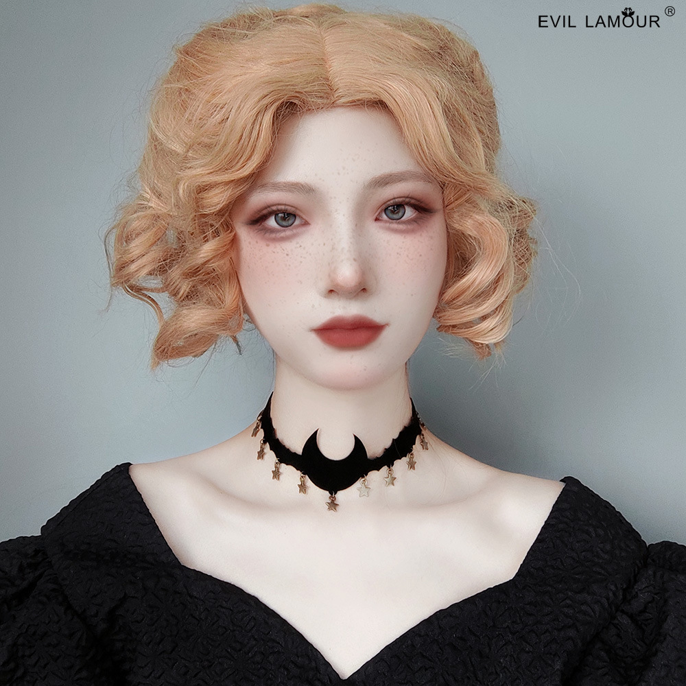 月亮项链万圣节鬼节狂欢节日化妆舞会颈链漫展景区配饰女JL-147-1