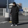 过膝超长款男女戏剧白鹅绒