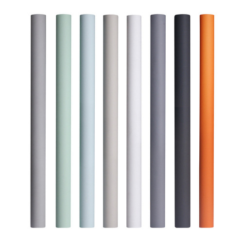 Furniture renovation stickers wardrobe solid color skin texture cream style wallpaper bedroom desktop self-adhesive wallpaper wallpaper
