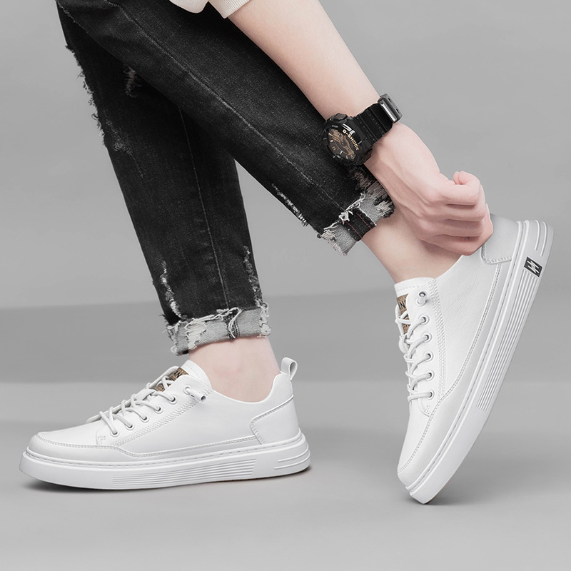 Scarpe casual da uomo in pelle - comode e traspiranti_voghion.com