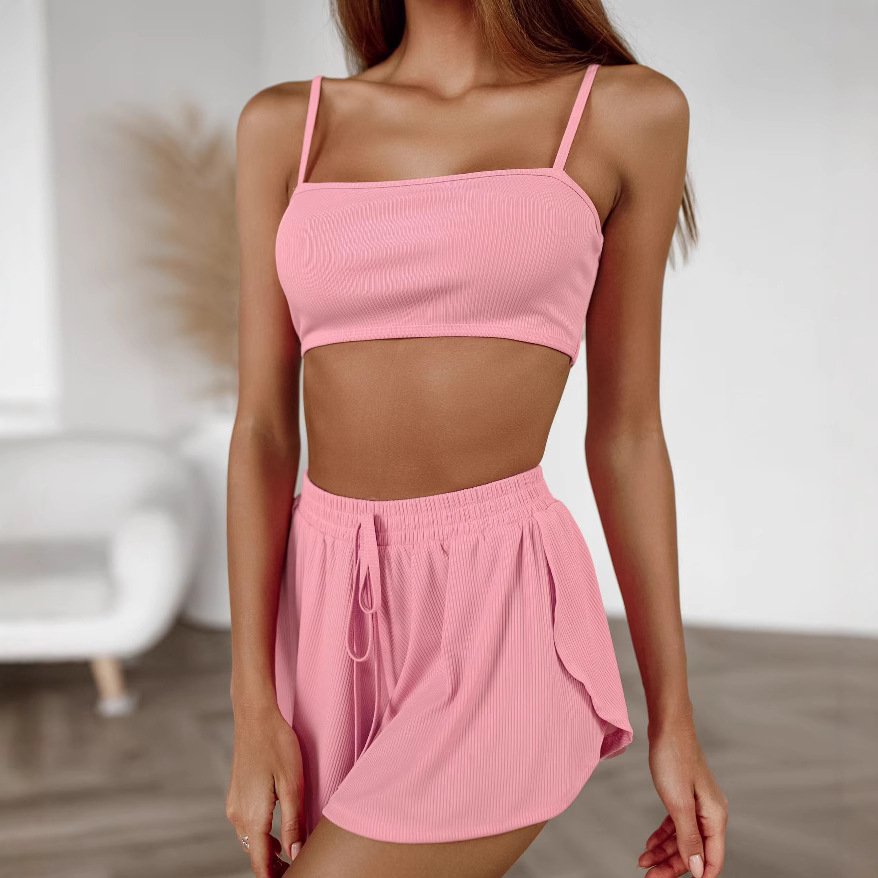summer knitted comfortable breathable thin shorts