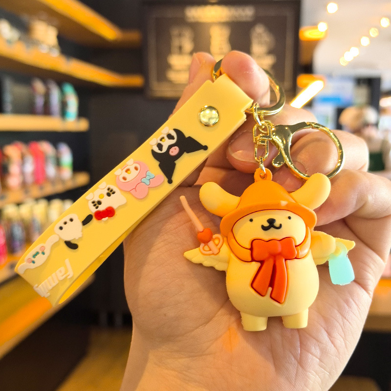 El llavero de Sanrio llavero, la muñeca colgante, la máquina de muñecas, tuiteó un pequeño regalo de menos de 10 yuanes.