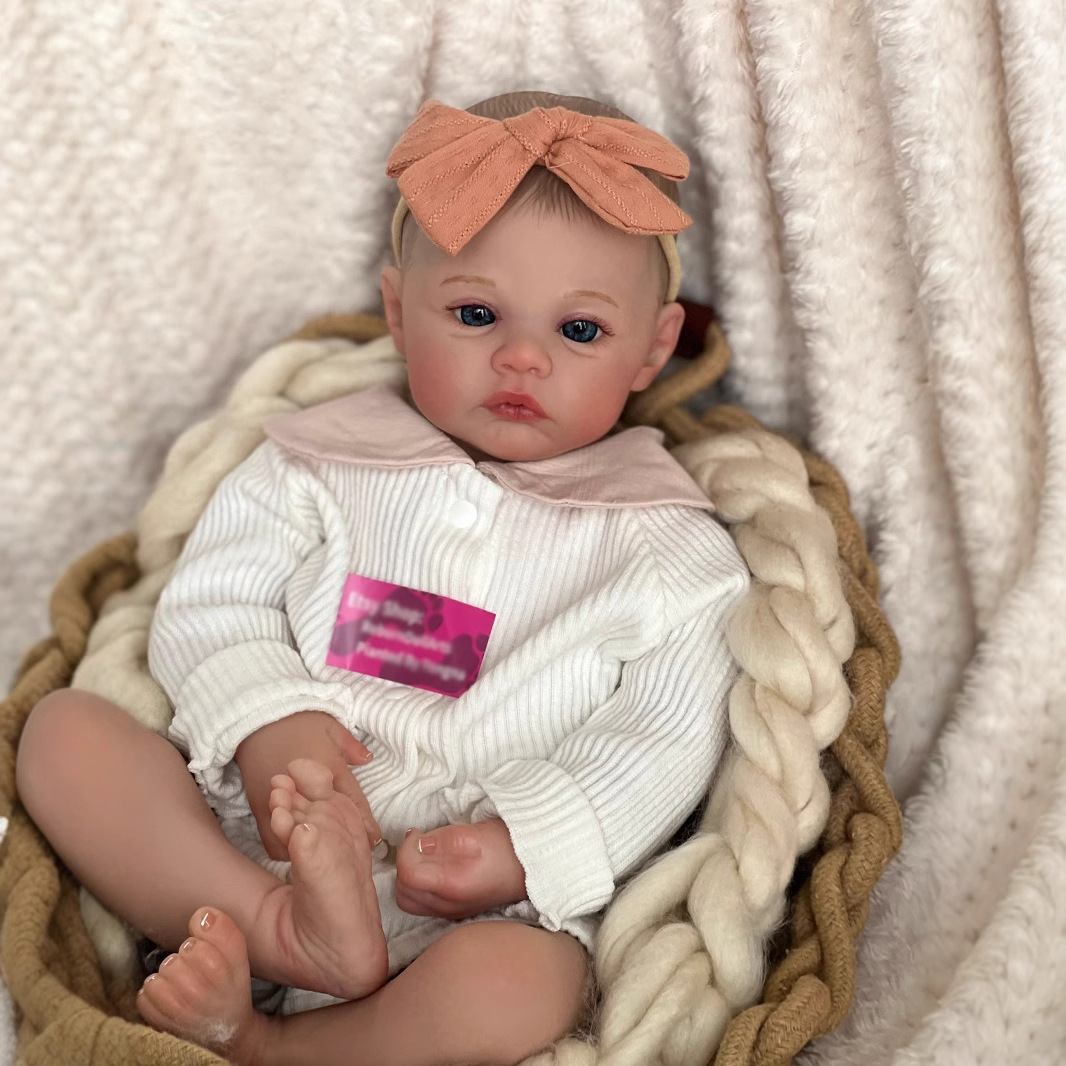 49cm muñeca de simulación prado hecho a mano 3D piel sangre venosa seda visible transfronteriza e-commerce suministro
